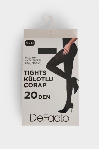 Kadın 20 Denye Külotlu Çorap