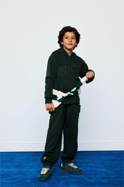 Boy Elastic Waist Jogger Sweatpants