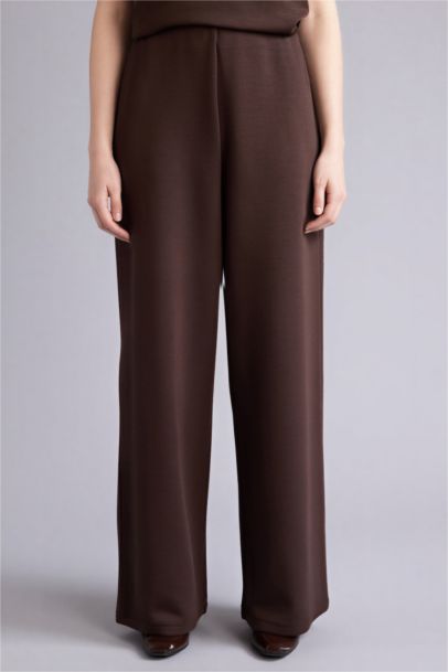 Wide Leg Modal Trousers