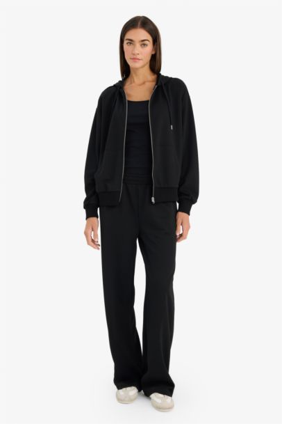 Relax Fit Hooded Cardigan