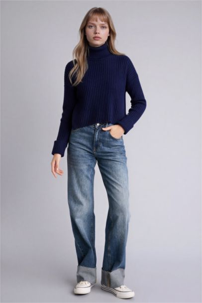 بلوز صوف اوفر سايز هاينك بياخة عالية