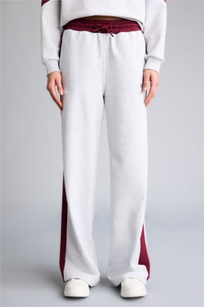 Wide Leg Standard Length Modal Sports Sweatpants