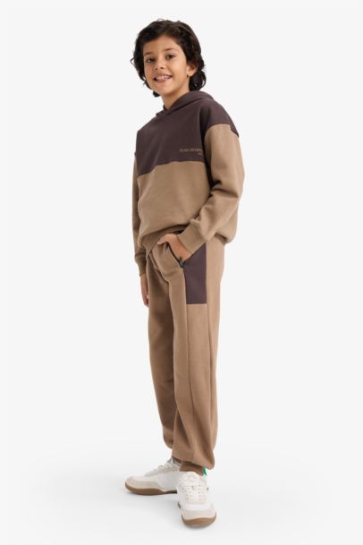 Boy Elastic Waist Cargo Sweatpants