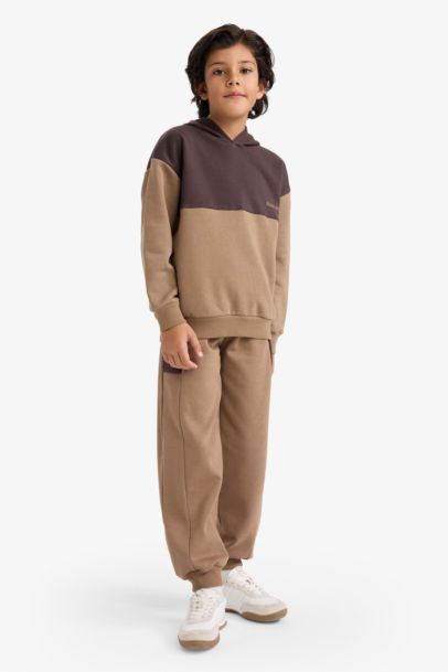Boy Elastic Waist Cargo Sweatpants