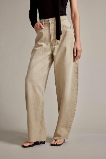 Baggy Fit Denim Trousers