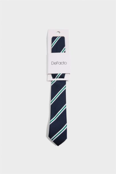 Woman Striped Tie