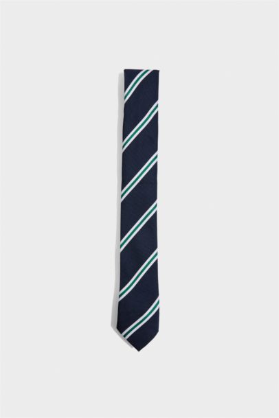 Woman Striped Tie