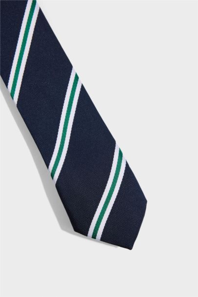 Woman Striped Tie
