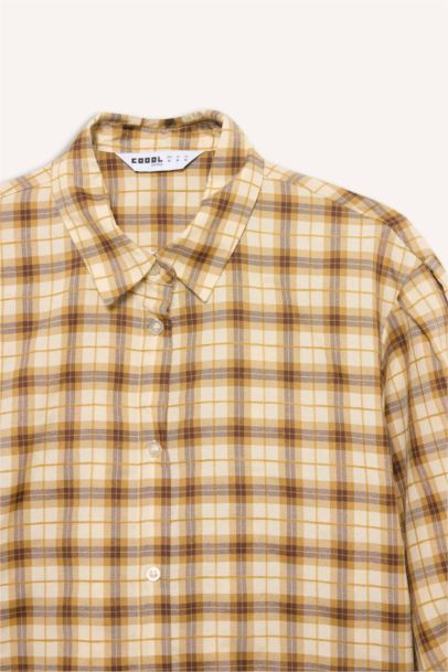 Рубашка с коротким рукавом оверсайз для женщин Coool