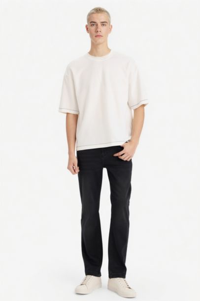 بنطلون جينز قصة عادية