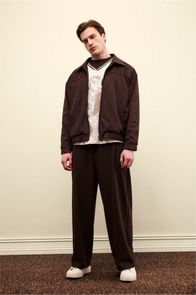 Overshırt Fıt Gömlek Yaka Mont