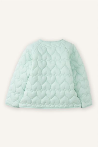 Bisiklet Yaka Mont Kız Bebek