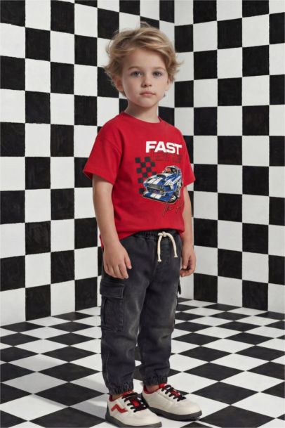 Jogger Fit Jean Pantolon Erkek Bebek