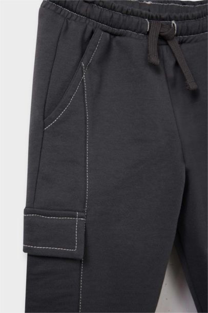 Loose Fit Beli Lastikli Eşofman Altı Erkek Bebek