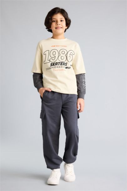 Boy Jogger Fit Trousers
