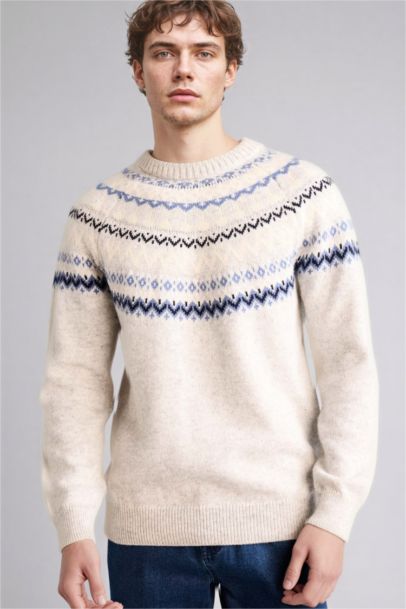 بلوز تريكو قصة عادية بياخة مستديرة