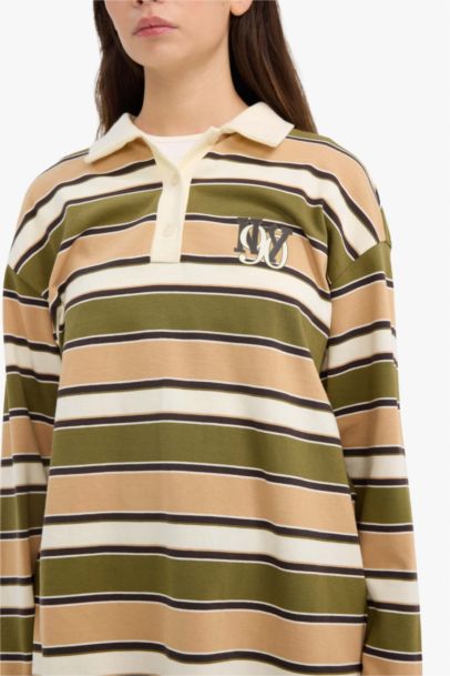 Oversize Fit Long Sleeve Sweatshirt