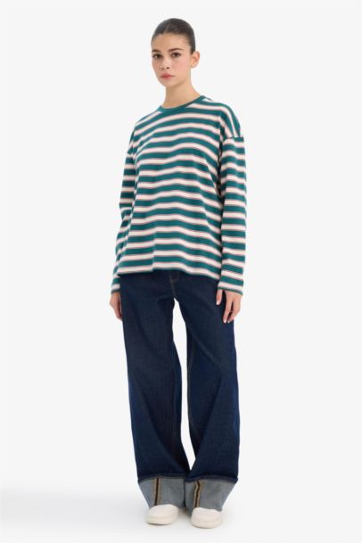 %100 Pamuk Oversıze Tişört