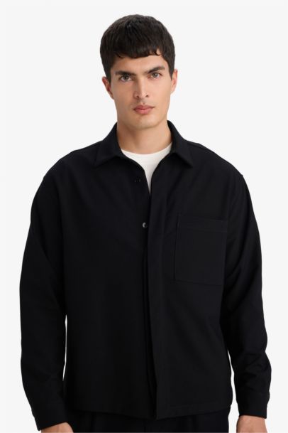 قميص بوبلين