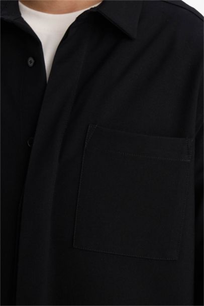 قميص بوبلين