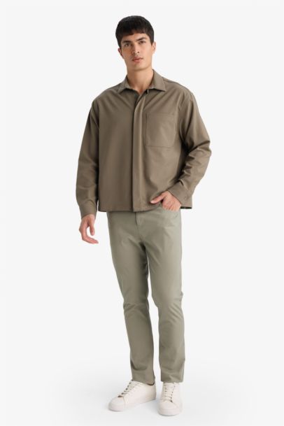 قميص بوبلين