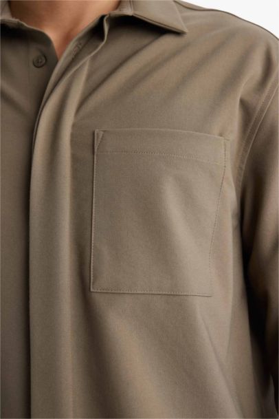 قميص بوبلين