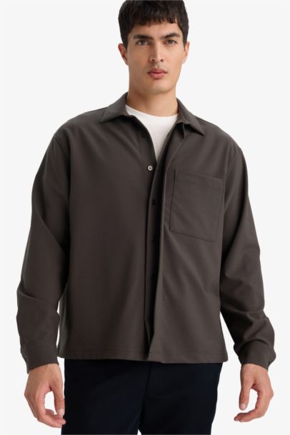 قميص بوبلين