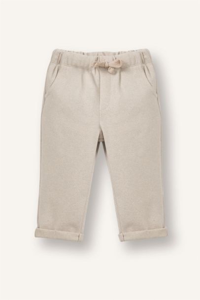 Triko Görünümlü 2'li Takım Erkek Bebek