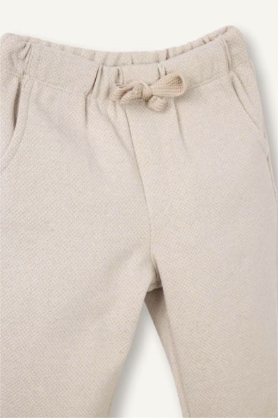 Triko Görünümlü 2'li Takım Erkek Bebek