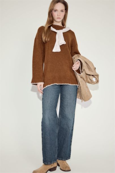 Regular Fit Knitwear Tunic