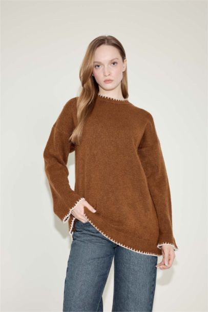 Regular Fit Knitwear Tunic