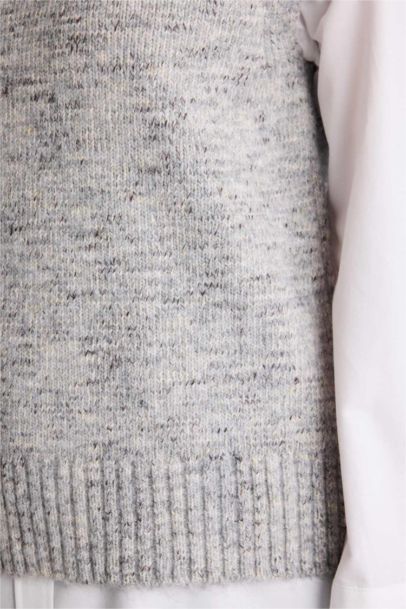 Regular Fit Triko Süveter