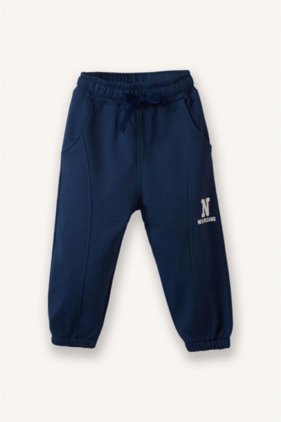 Baby Boy Oversize Fit Printed 2 Piece Sweatpants