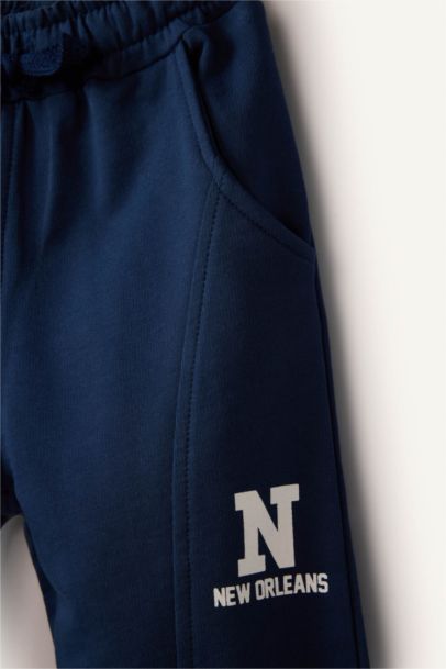 Baby Boy Oversize Fit Printed 2 Piece Sweatpants