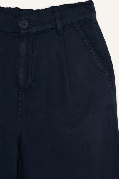 Wıde Leg Geniş Paça Tensel Pantolon Kız Çocuk