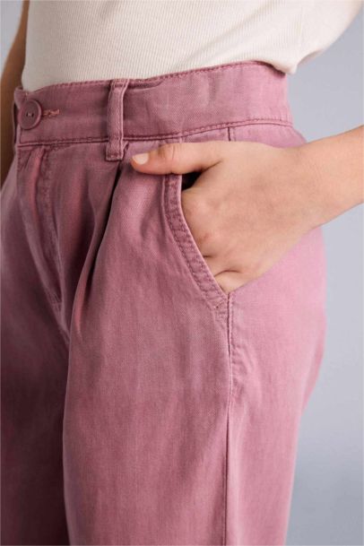 Wıde Leg Geniş Paça Tensel Pantolon Kız Çocuk