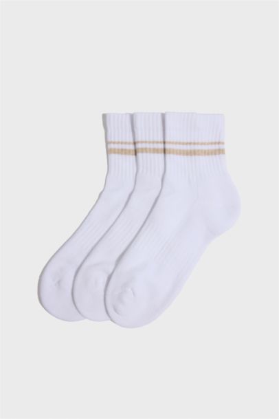 Woman 3 piece Terry Cotton Socks