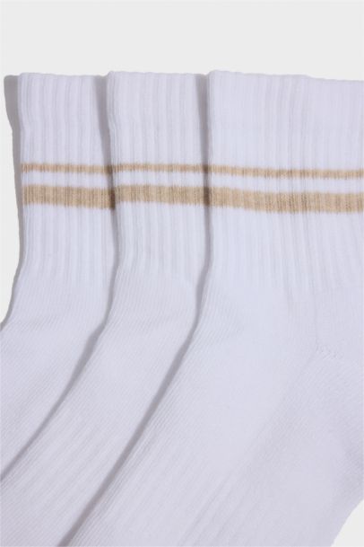 Woman 3 piece Terry Cotton Socks