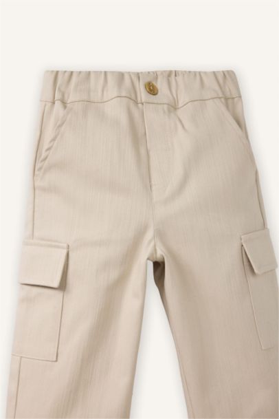 Loose Fıt Pamuklu Pantolon Erkek Bebek