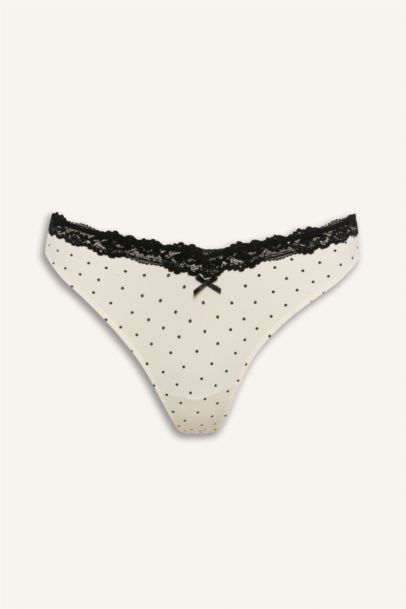 Dantel Detaylı Brazilian Külot