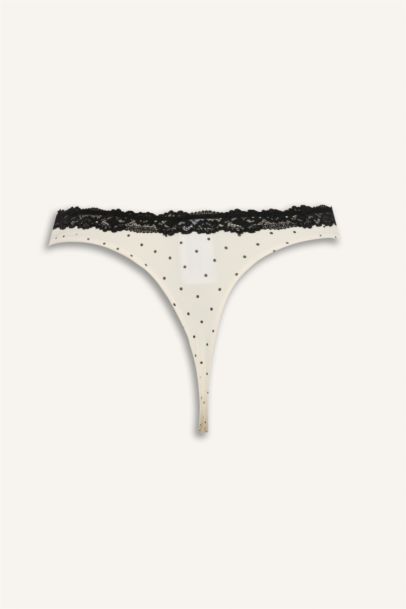 Dantel Detaylı Brazilian Külot