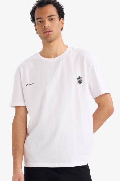 %100 Pamuk Atatürk Baskılı Tişört