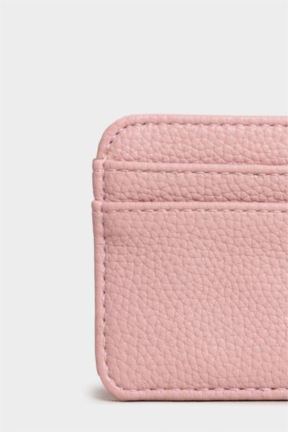 Woman Faux Leather Business Card Wallet