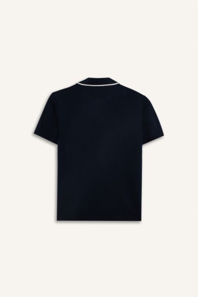 Boy Regular Fit Apache Neck Pullover