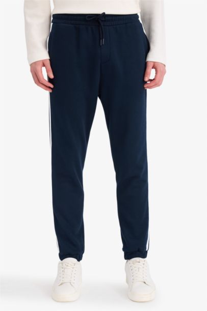 Beli Bağcıklı Düz Paça Eşofman Altı