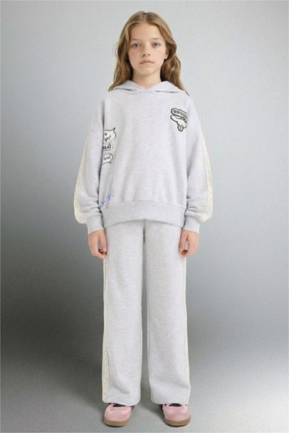 Girl Wide Leg Sweatpants
