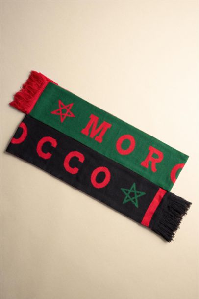 Écharpe drapeau Maroc pour homme