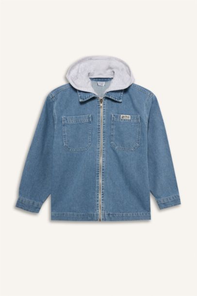 Çıkarılabilir Kapüşonlu Ceket Erkek Çocuk