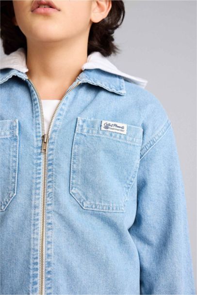 Çıkarılabilir Kapüşonlu Ceket Erkek Çocuk