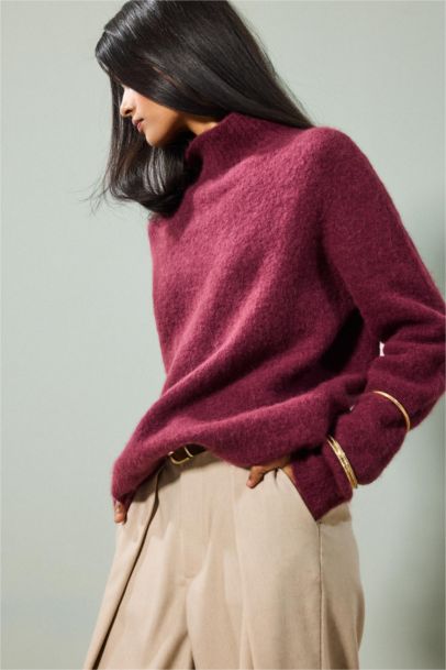 Regular Fit Turtleneck Knitwear Pullover
